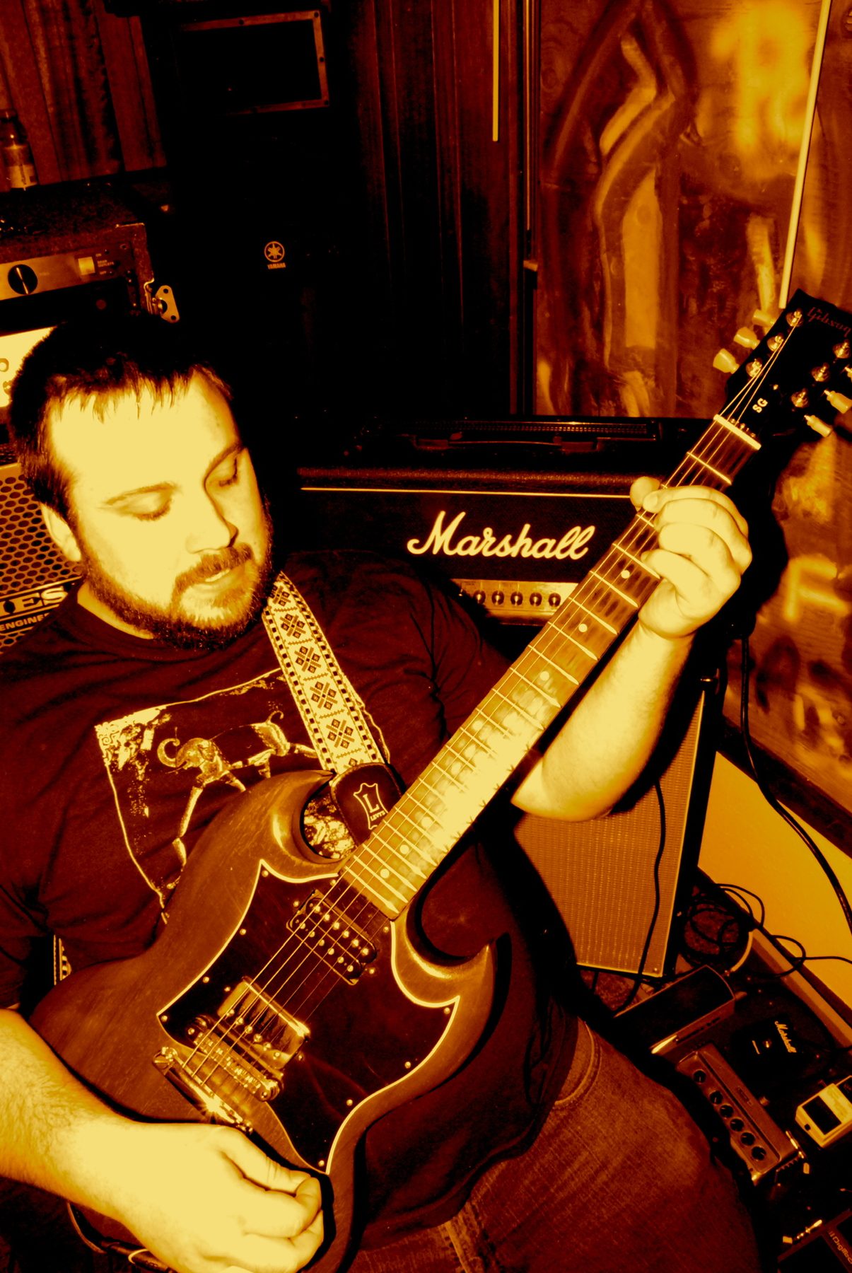 The Temptation Of Saint Anthony early days — guitar player