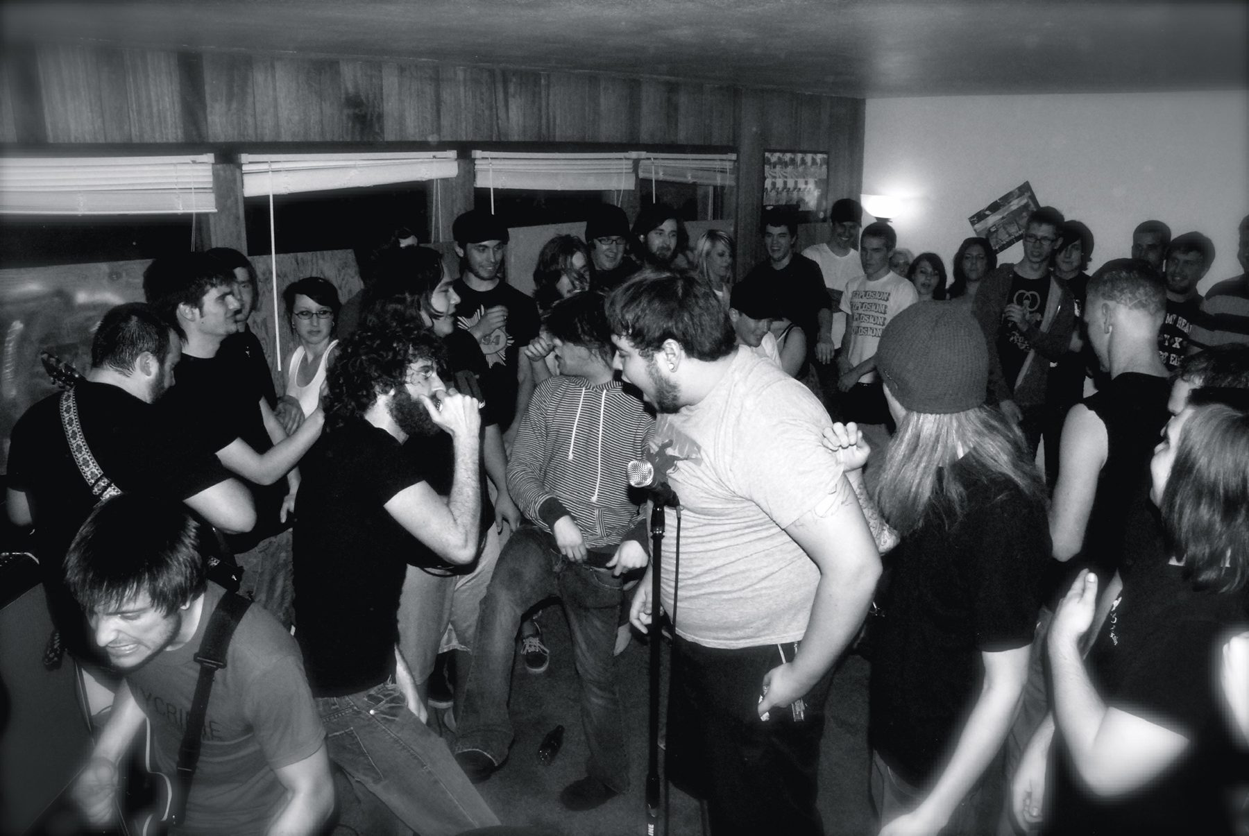 The TOSA live show crowd singing along