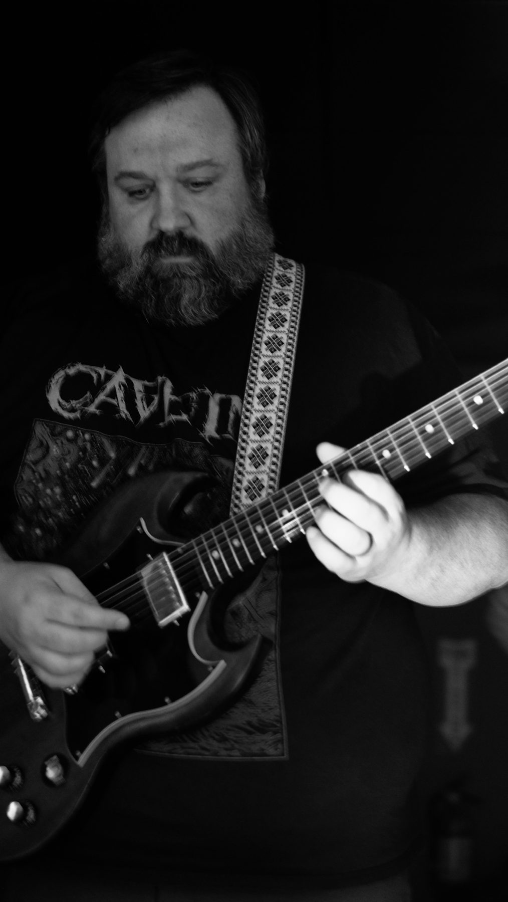 The Temptation Of Saint Anthony - Mike Laurence playing guitar